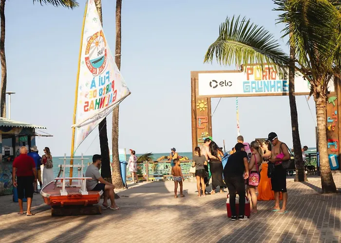 Mar'S Porto - Studio 03 Com Piscina Privativa No Centro, 5 Min A Pe Da Praia Pôrto das Galinhas